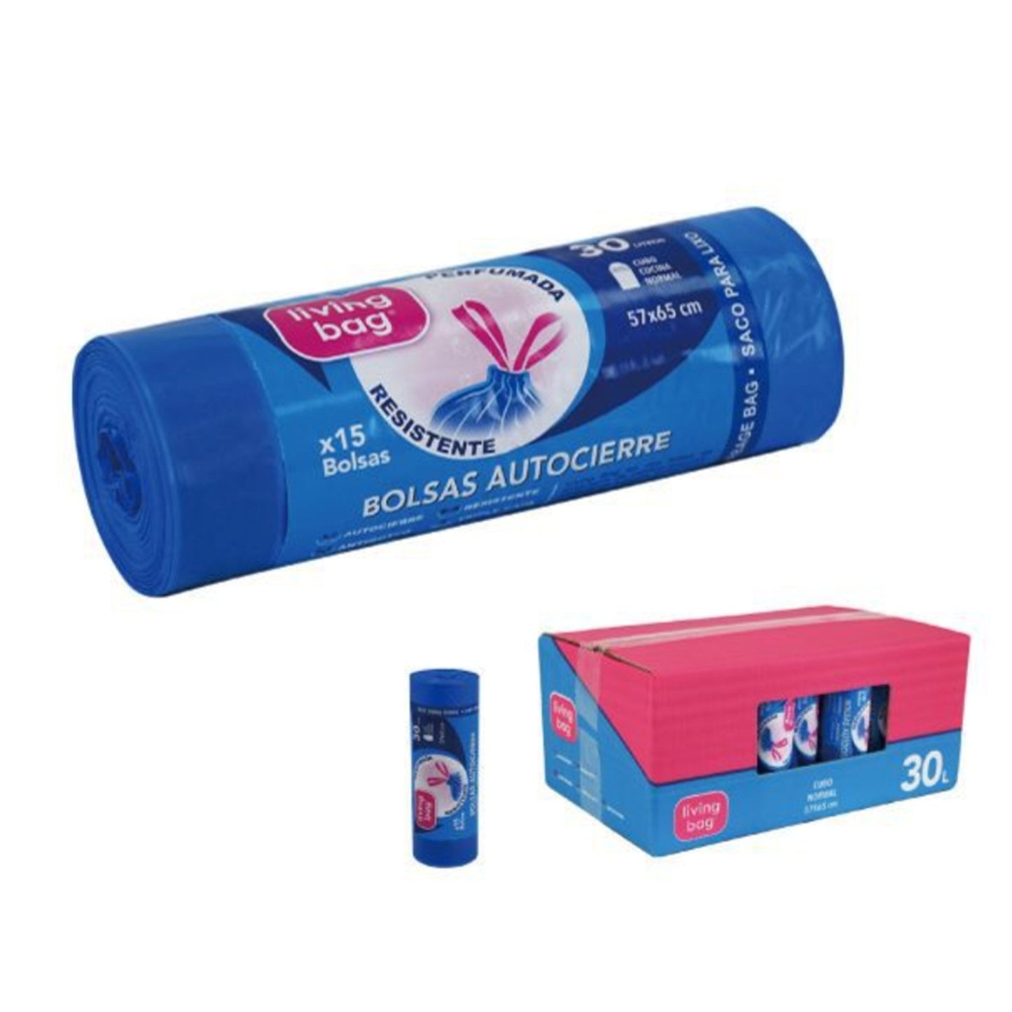 Bolsas de basura perfumadas 30L,15bolsas.