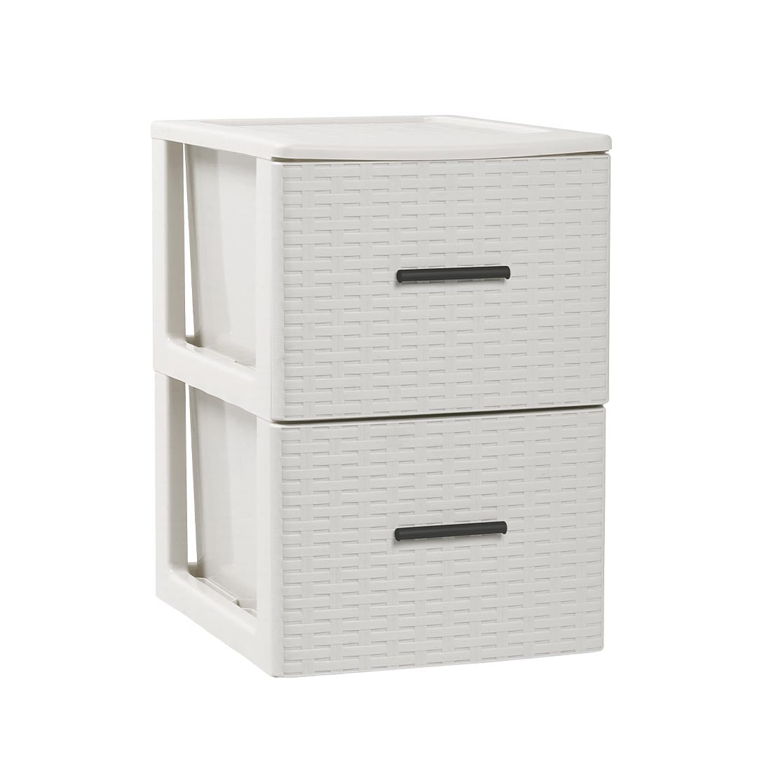 Cajonera Volga Rattan 2 Cajones