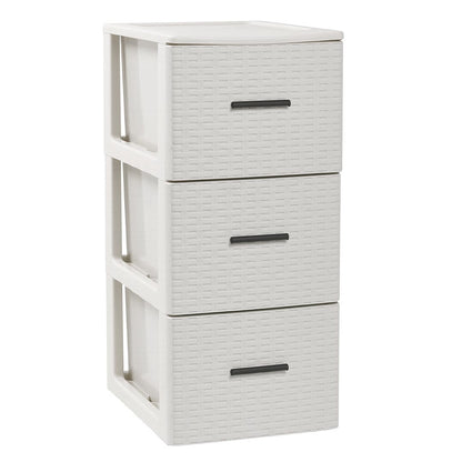 Cajonera Volga Rattan 3 Cajones