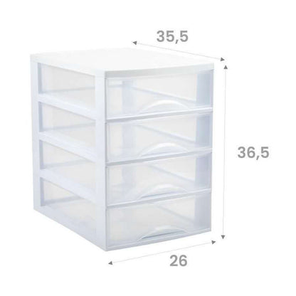 Cajonera Sobremesa New 4 Cajones