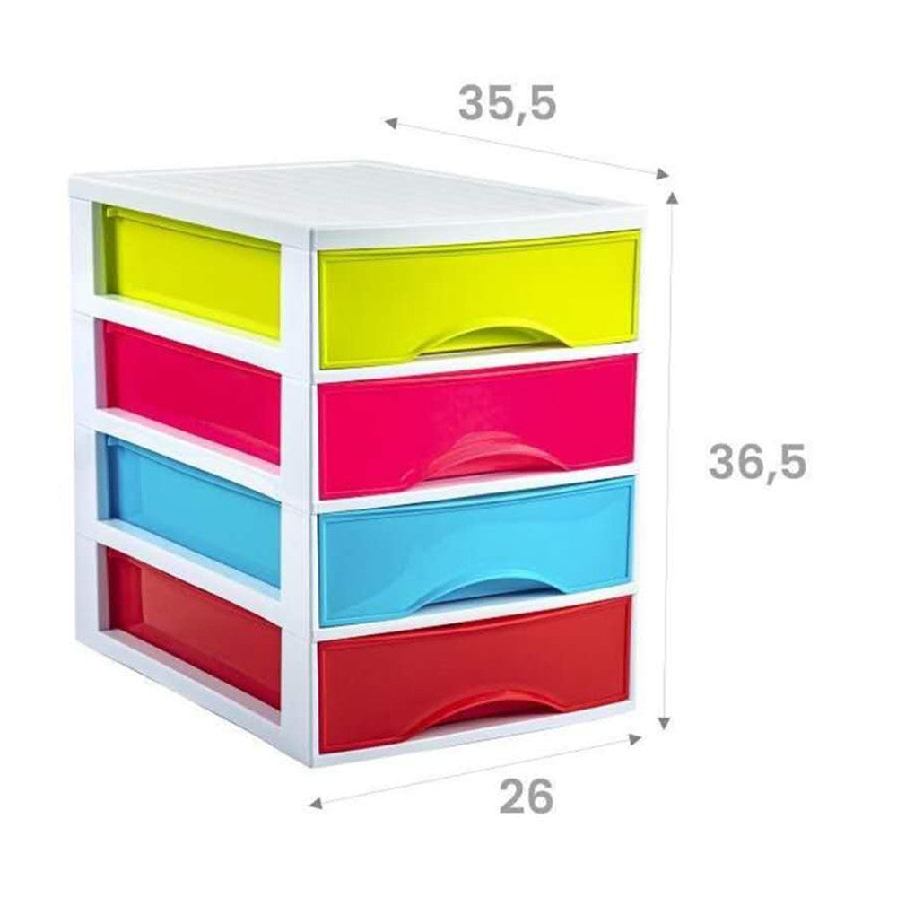 Cajonera Sobremesa New 4 Cajones