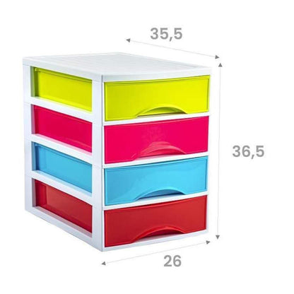 Cajonera Sobremesa New 4 Cajones