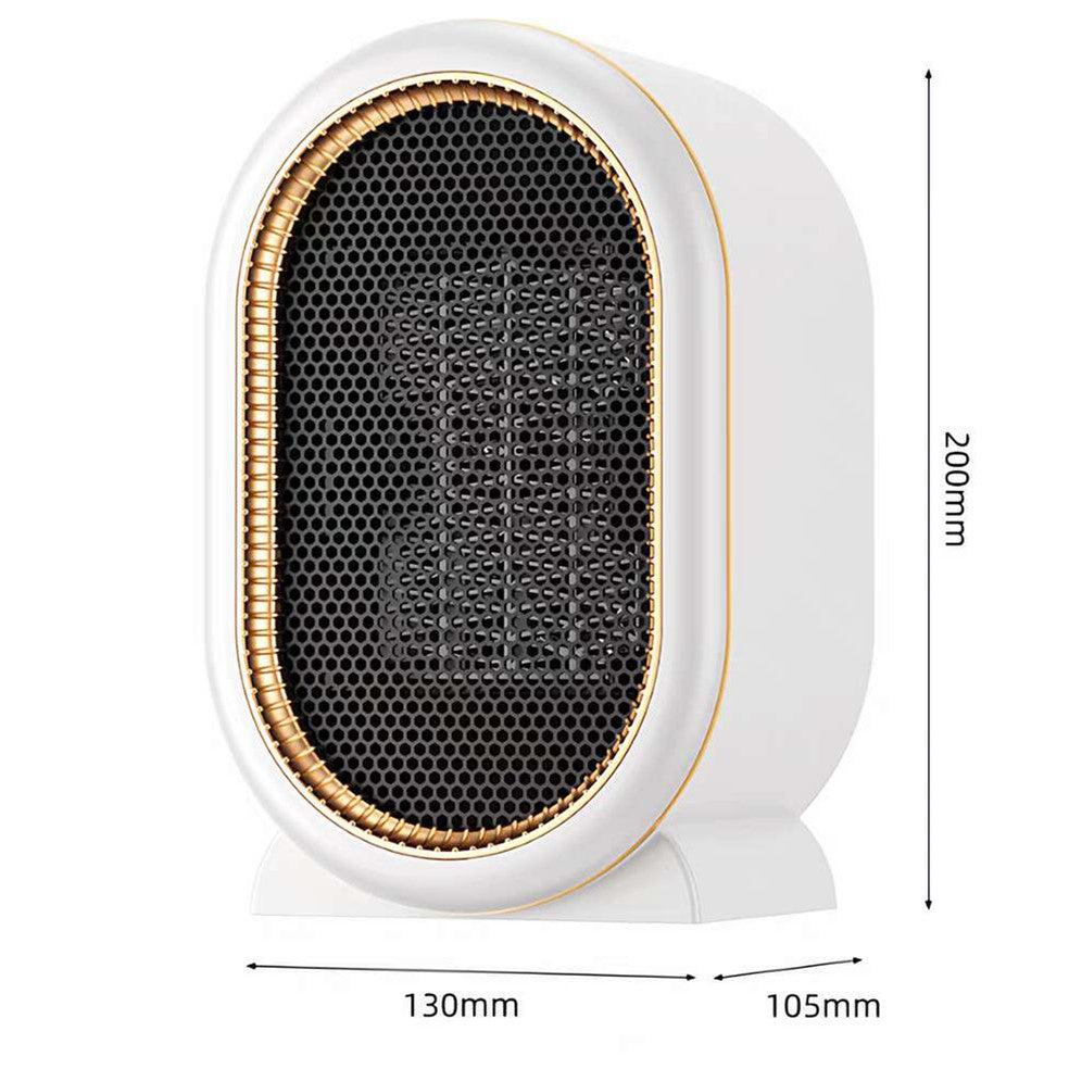 Calentadores Bajo Consumo Pequeños 220V 1200W, Dos Ajustes de Temperatura 1s de Calentamiento Rápido, Ventiladores Calentador Para Dormitorio, Sala de Estar y Oficina