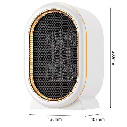 Calentadores Bajo Consumo Pequeños 220V 1200W, Dos Ajustes de Temperatura 1s de Calentamiento Rápido, Ventiladores Calentador Para Dormitorio, Sala de Estar y Oficina