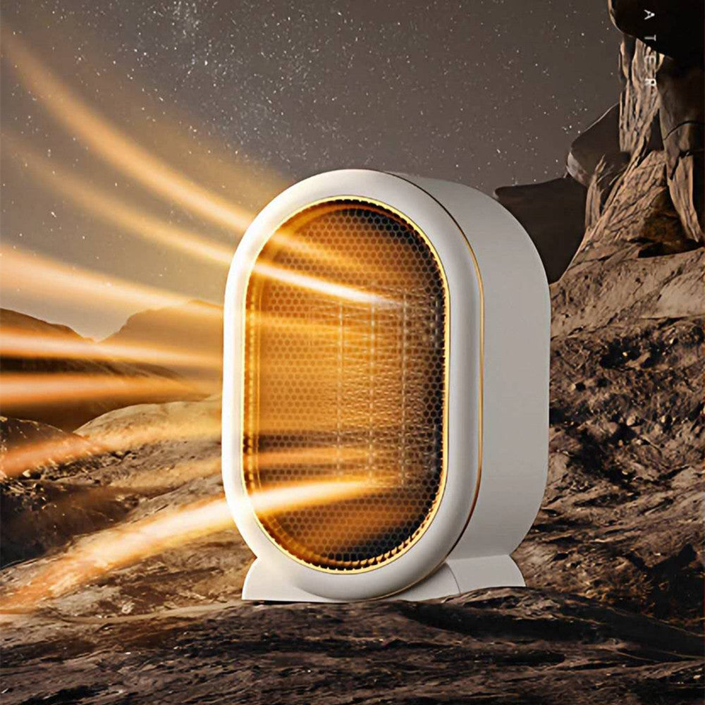 Calentadores Bajo Consumo Pequeños 220V 1200W, Dos Ajustes de Temperatura 1s de Calentamiento Rápido, Ventiladores Calentador Para Dormitorio, Sala de Estar y Oficina